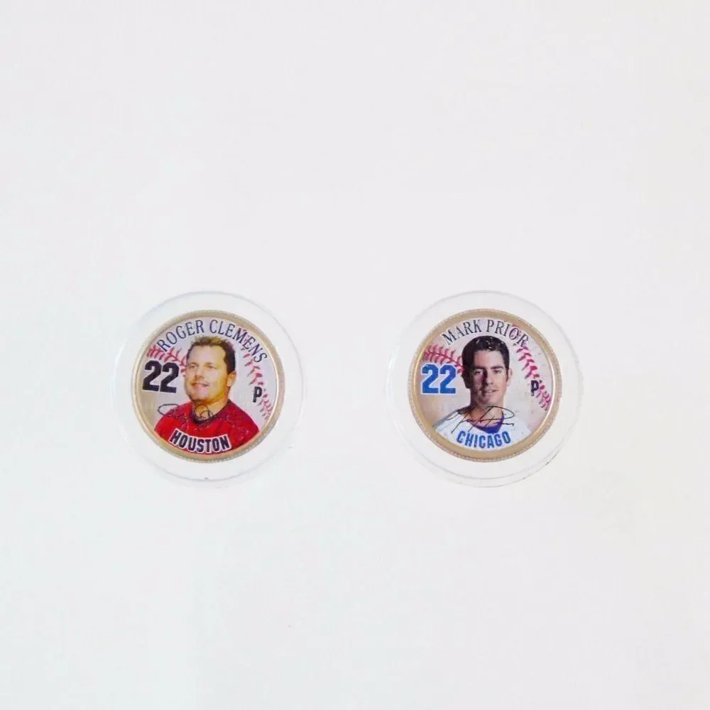 Baseball Colorized State Quarters